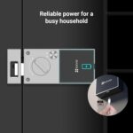EZVIZ DL03 PRO Smart Rim Lock| SMART Fingerprint Unlocking - Image 4
