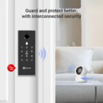 EZVIZ DL03 PRO Smart Rim Lock| SMART Fingerprint Unlocking - Image 3