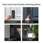 EZVIZ DL03 PRO Smart Rim Lock| SMART Fingerprint Unlocking - Image 2