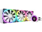 NZXT KRAKEN Z73 360mm RGB LIQUID COOLER (BLACK/WHITE) - Image 2