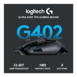 LOGITECH G402 HYPERION FURY FPS GAMING MOUSE - Image 2
