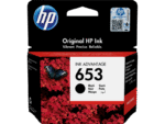 HP 653 BLACK ORIGINAL INK ADVANTAGE CARTRIDGE