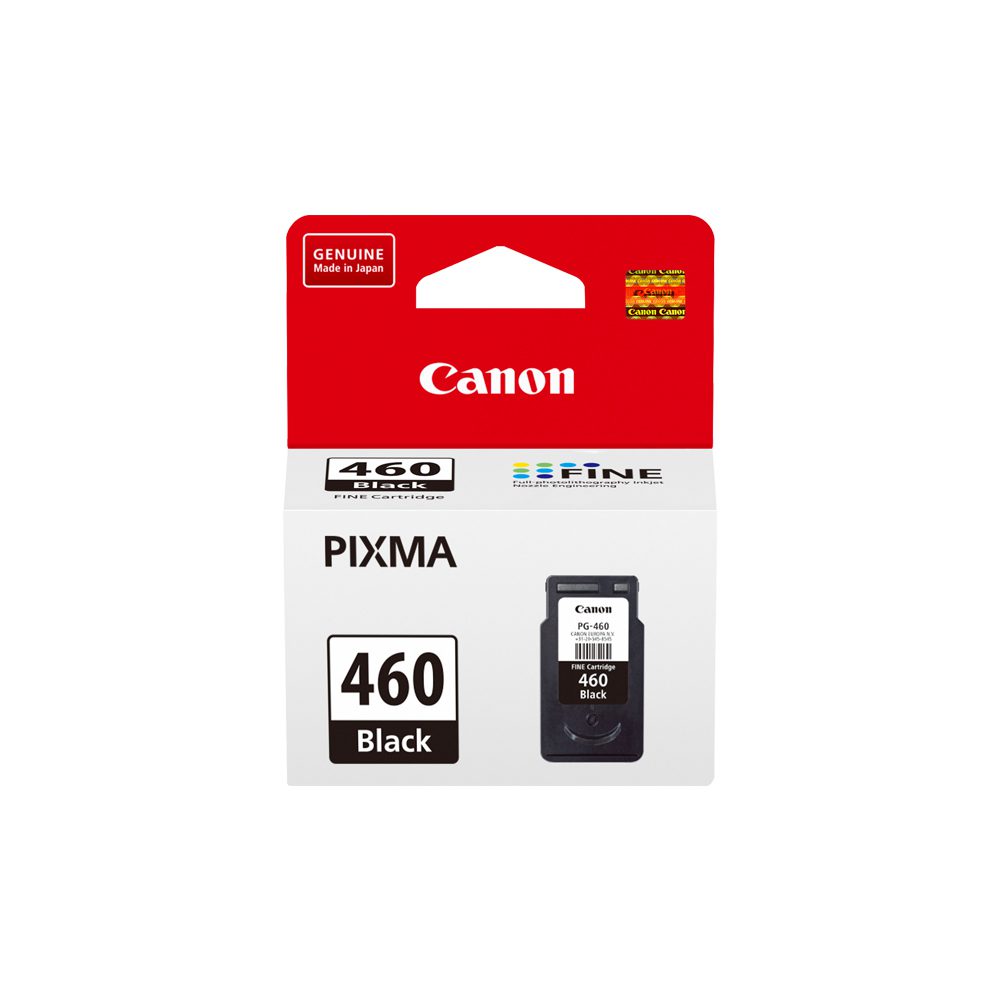 460-BLACK CANON 460 BLACK INK CARTRIDGE - Image 1