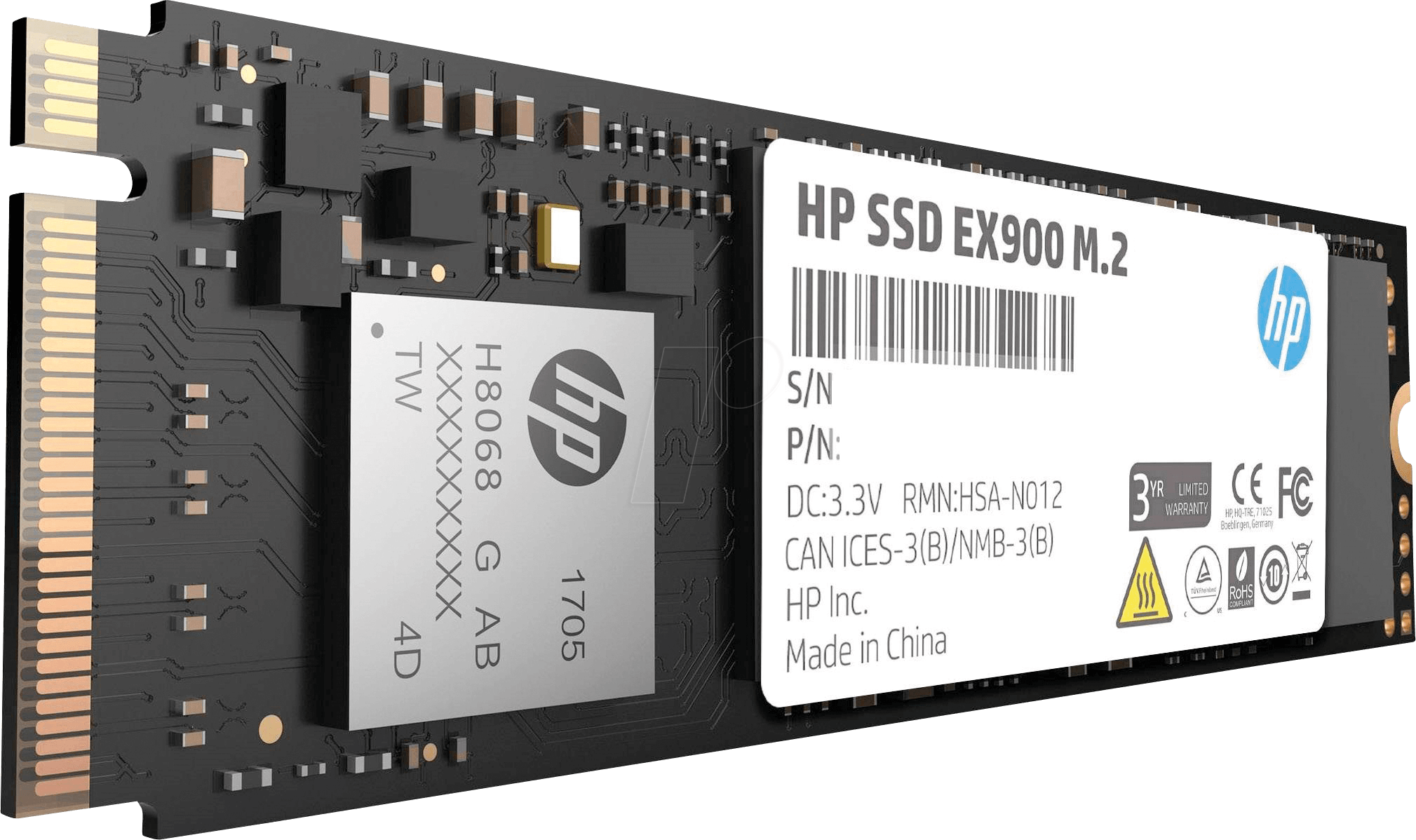 5XM46AA HP SSD EX900 1TB M.2 NVME - Image 1