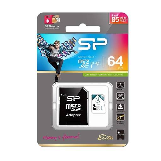 SILICON POWER MICROSD 64GBGb (SDXC) - ACD Tech