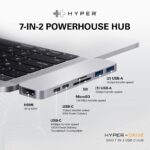 TARGUS HYPERDRIVE DUO 7-IN-2 USB C HUB(SILVER) - Image 2