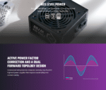 COOLER MASTER ELITE NEX W700 – NON MODULAR 80+ 700W GAMING POWER SUPPLY - Image 3