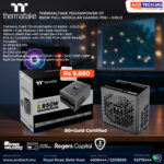 THERMALTAKE TOUGHPOWER GT 850W FULL MODULAR GAMING PSU - GOLD