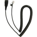 JABRA QD CORD TO RJ10, COILED