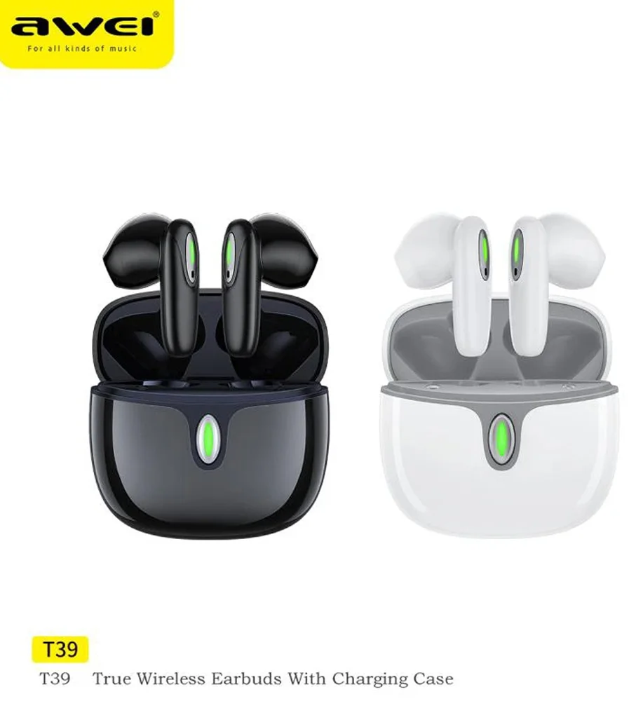 Earpod Awie Awei T39 Earbuds TWS Wireless Bluetooth Earbuds - ACD Tech