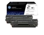 HP 36A BLACK DUAL PACK LSERJET TONER - Image 2