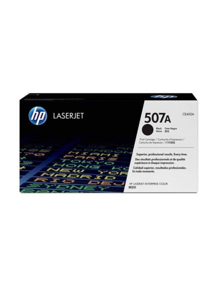 HP 507A BLACK TONER ORIGINAL