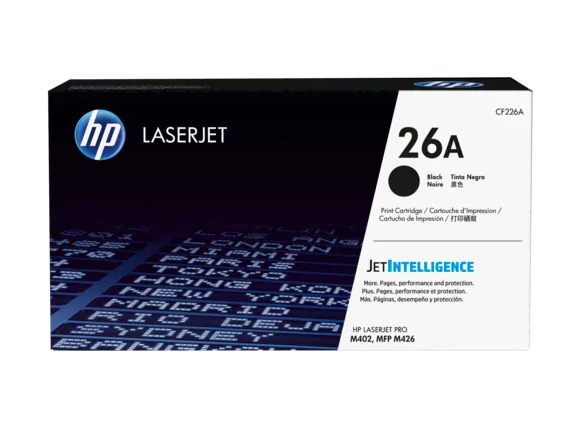 CF226A HP 26A BLACK ORIGINAL LASERJET TONER CARTRIDGE - Image 1