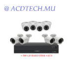 D-LINK DCS-P8 DVR INSTALLATION KIT + 500GB HDD + 8 CAMERA