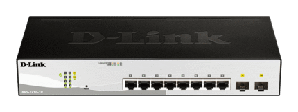 DLINK Smart+ Managed Gigabit Switches DGS-1210 Series 8 PORT