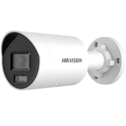 HIKVISION 6 MP Smart Hybrid Light with ColorVu Fixed Mini Bullet Network Camera
