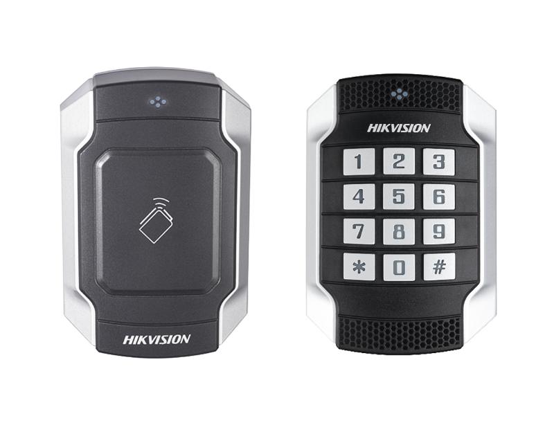 DS-K1104MK HIKVISION Outdoor Vandal Proof card reader with keypad - Image 1