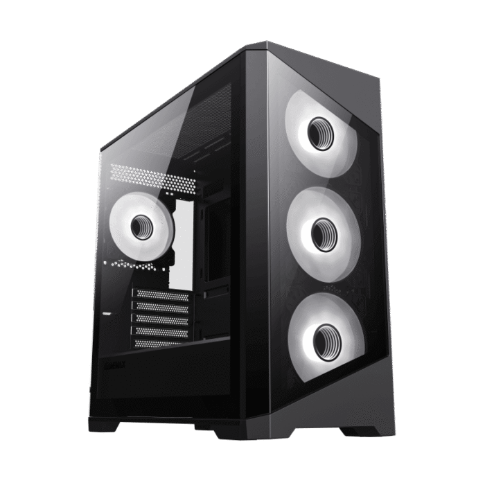 GAMEMAX DESTROYER TGB GLASS GAMING CASING (BLACK) - ACD Tech
