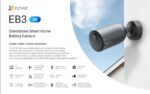 EZVIZ EB3 2K - 3MP 2K STANDALONE(BATTERY POWERED) SMART HOME CAMERA WITH NIGHT VISION - Image 2