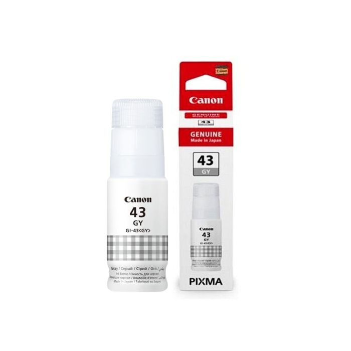 GI-43-GY CANON 43 GREY INK BOTTLE (70ML) - Image 1