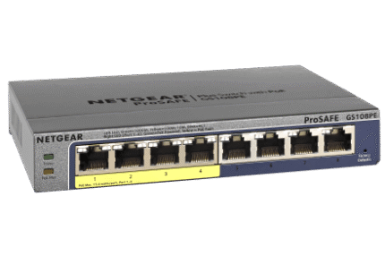 NETGEAR PLUS SWITCHES 8-PORT GS108PE