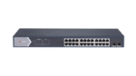 HIKVISION - 24 Port Gigabit Unmanaged POE Switch - DS-3E0526P-E/M
