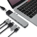 HyperDrive NET 6-in-2 USB-C Hub - Grey - Image 2