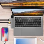 HyperDrive NET 6-in-2 USB-C Hub - Grey - Image 3