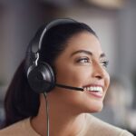 Jabra Evolve2 40 SE USB-C/A MS Stereo Headset. - Image 4