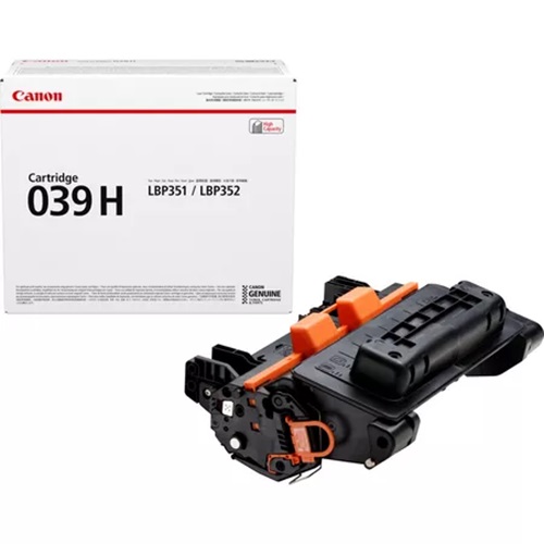 LBP351xLBP352x CANON Cartridge 039H BLACK INK TONER - Image 1