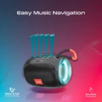 LumiFlux™ High-Definition Wireless Speaker Capsule-3 (BLACK) - Image 3