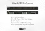 AV Line M4250-40G8XF-PoE+ (GSM4248PX) 40x1G PoE+ 960W and 8xSFP+ Managed Switch - Image 2
