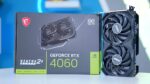 MSI GeForce RTX 4060 VENTUS 2X BLACK 8G OC GRAPHICS CARD