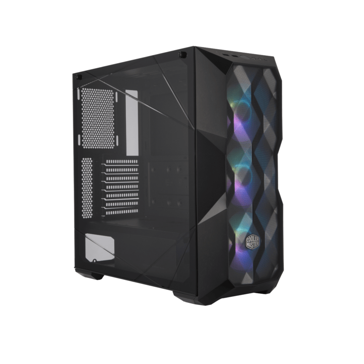 MasterBox-TD500-Mesh COOLER MASTER MASTERBOX TD500 MESH ARGB W/O PSU (BLACK/WHITE) - Image 1