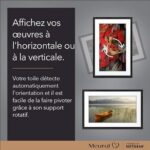 NETGEAR Meural MC321HW Canvas II – The Smart Art Frame (LEONORA/WALNU WINSLOW/WHT LEONORA/LIGHT WOOD) - Image 3