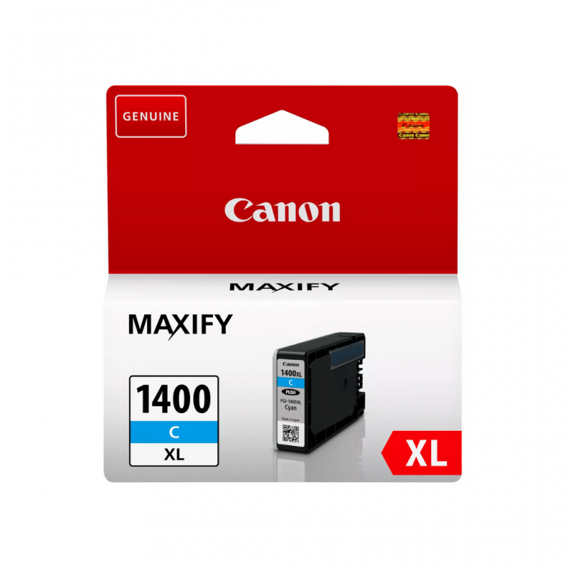 PGI-1400XL-C CANON 1400 XL CYAN INK CARTRIDGE - Image 1
