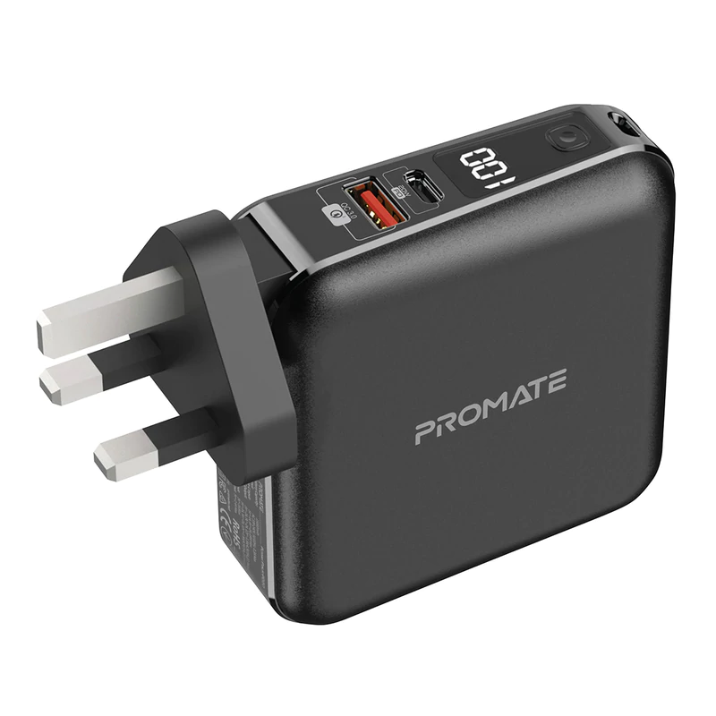 POWERPACKPD20.BLACK_ PROMATE CAR/HOME CHARGER BATTERY - Image 1