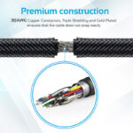 PROMATE High Definition Right Angle 4K HDMI Audio Video Cable ProLink4K1-150 - Image 3