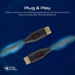 PROMATE Ultra-High Definition 4K@60Hz HDMI Audio Video Cable ProLink4K60-500 - Image 2