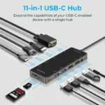 PROMATE PRIMEHUB-PRO 11-IN-1 USB TYPE-C DOCKING STATION