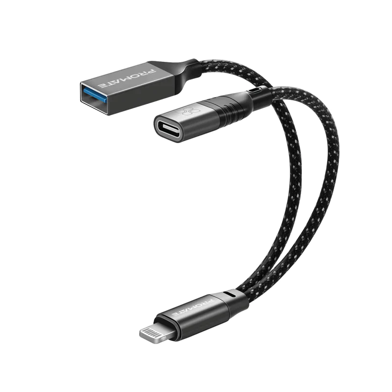 Promate-OTG-Media-Adapter-for-iOS-Devices-OTGLink-I Promate OTG Media Adapter for iOS Devices (OTGLink-I) - Image 1