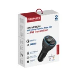 Promate Universal Wireless Hands-free Kit with FM Transmitter PowerTune-38W - Image 4