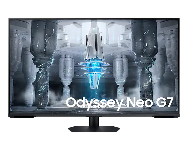 SAMSUNG-Odyssey-Neo-G7-4K-UHD-144Hz-1ms-VESA-Display-HDR600-43-Smart-Gaming-Monitor SAMSUNG Odyssey Neo G7 4K UHD 144Hz 1ms VESA Display HDR600 43" Smart Gaming Monitor - Image 1