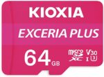 KIOXIA SD EXCERIA PLUS U3 4K V30 64GB