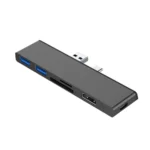PROMATE TYPE-C DOCKING STATION - SURFACEHUB7.BLACK - Image 2