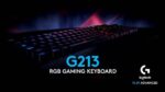Logitech G213 Prodigy RGB Gaming Keyboard(US-QWERTY)