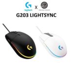 LOGITECH G203 LIGHTSYNC GAMING MOUSE (Available in BLACK/WHITE)