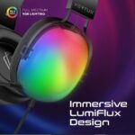 VERTUX SIRIUS - HIGH PERFORMANCE 7.1 STEREO SOUND GAMING LUMIFLUX™ HEADSET WITH MICROPHONE - Image 6