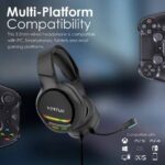 VERTUX TOKYO - NOISE ISOLATING AMPLIFIED WIRED GAMING HEADSET(RED/BLACK) - Image 3
