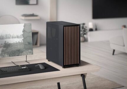 FRACTAL DESIGN NORTH - CHARCOAL BLACK MESH MID-TOWER GAMING CASE